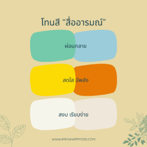 Mood Board สำหรับ Personal Branding ครูโยคะด้วย Canva